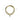 Gemstone Leaf Clicker Hoop - The Piercery