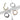 Gemstone Leaf Clicker Hoop - The Piercery