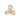 Solid Gold 3 Petal Teardrop Gem Stud