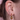 Cherry bomb heart hoops