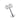 Three Open Baguette and Prong Stud