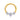 Three Square Prong Clicker Hoop - The Piercery