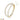 Double Gemmed Segment Clicker Hoop